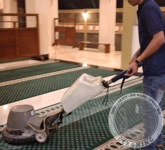 Jasa Cuci Karpet Masjid Berkualitas & Murah Jakarta